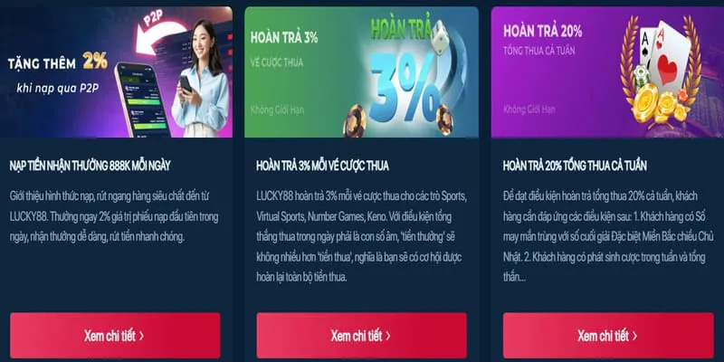 Giao diện đa dạng các trò chơi game bài tại bongdalu2